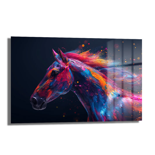 DEKORATİF YATAY CAM TABLO - TT1268