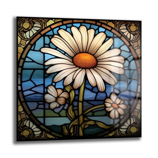 DEKORATİF KARE CAM TABLO - TT0953