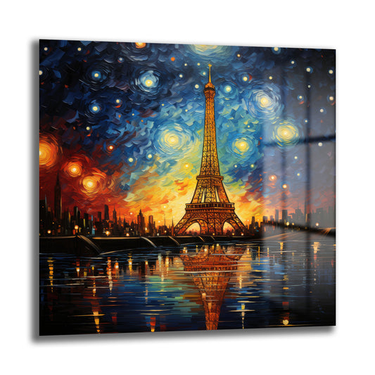 DEKORATİF KARE CAM TABLO - TT0851