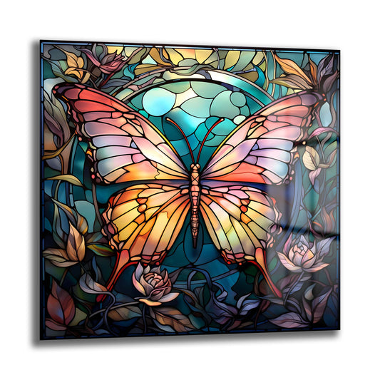 DEKORATİF KARE CAM TABLO - TT0961