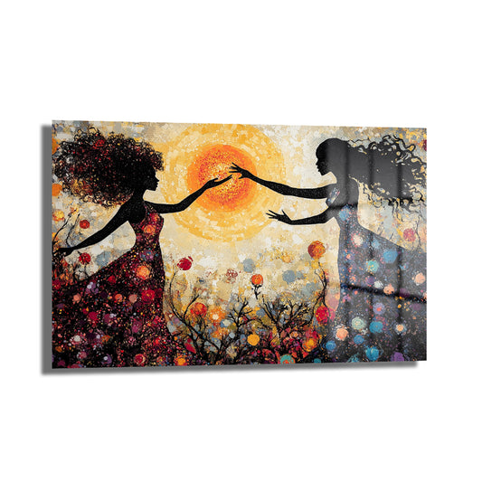 DEKORATİF YATAY CAM TABLO - TT2176