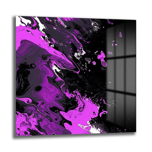 DEKORATİF KARE CAM TABLO - TT1023