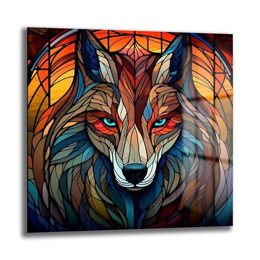 DEKORATİF KARE CAM TABLO - TT0957