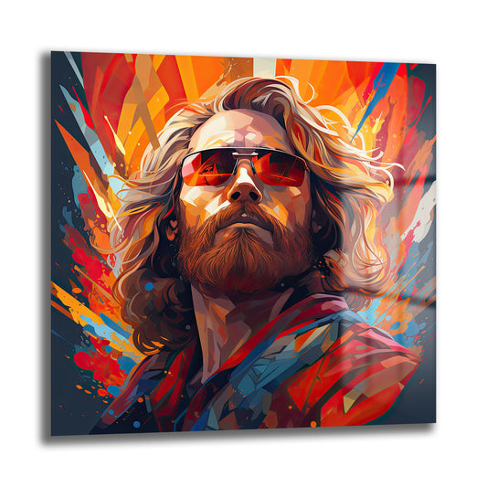 DEKORATİF KARE CAM TABLO - TT0859