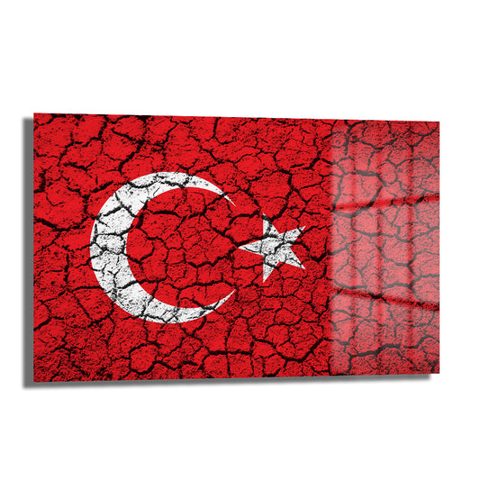 DEKORATİF YATAY CAM TABLO - TT0647