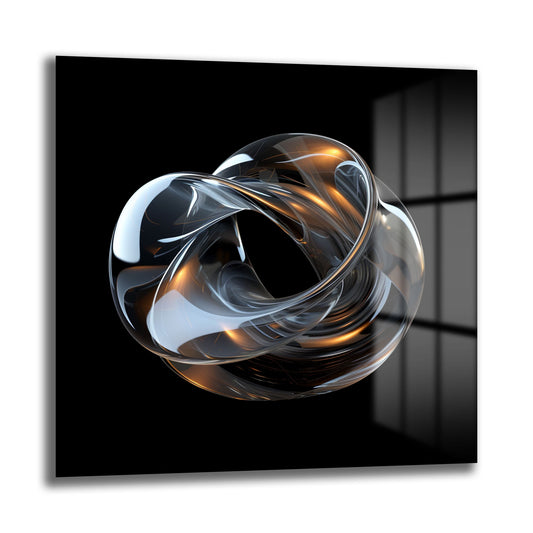 DEKORATİF KARE CAM TABLO - TT1041