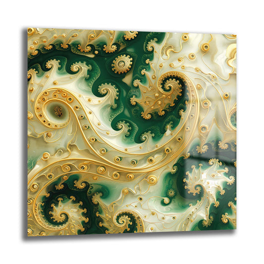 DEKORATİF KARE CAM TABLO - TT0786