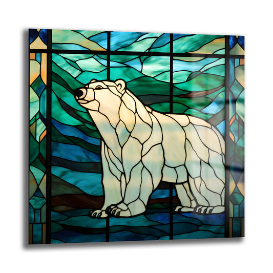 DEKORATİF KARE CAM TABLO - TT0944