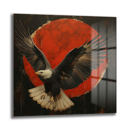 DEKORATİF KARE CAM TABLO - TT0828