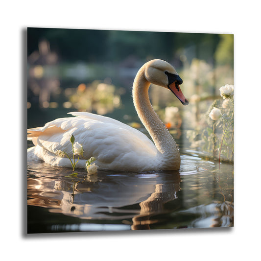 DEKORATİF KARE CAM TABLO - TT0842