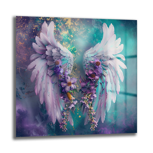 DEKORATİF KARE CAM TABLO - TT0910