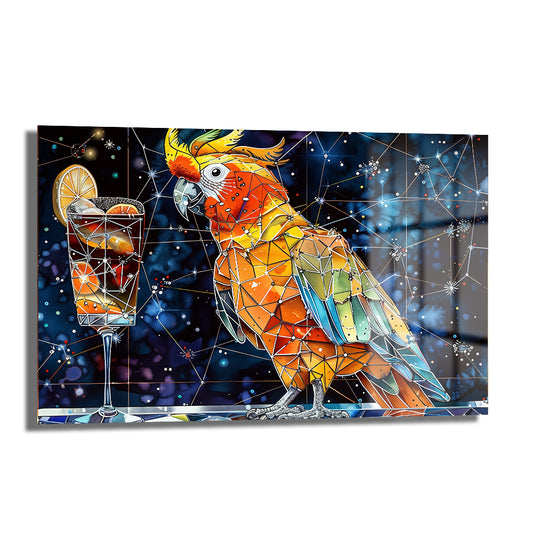 DEKORATİF YATAY CAM TABLO - TT1216