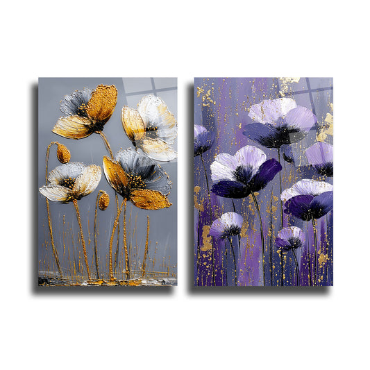 İKİLİ DİKEY CAM TABLO SETİ - TT4030