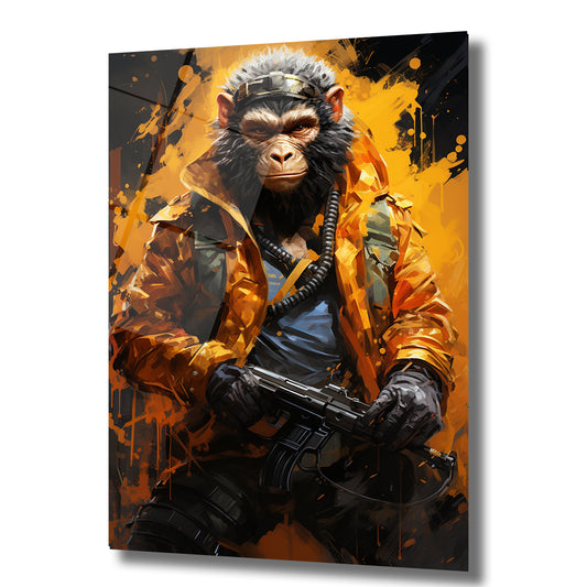 DEKORATİF DİKEY CAM TABLO - TT0051