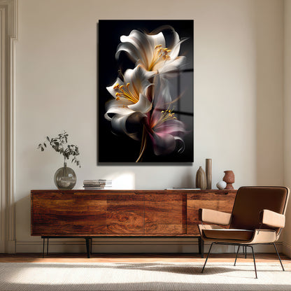 DEKORATİF DİKEY CAM TABLO - TT3335