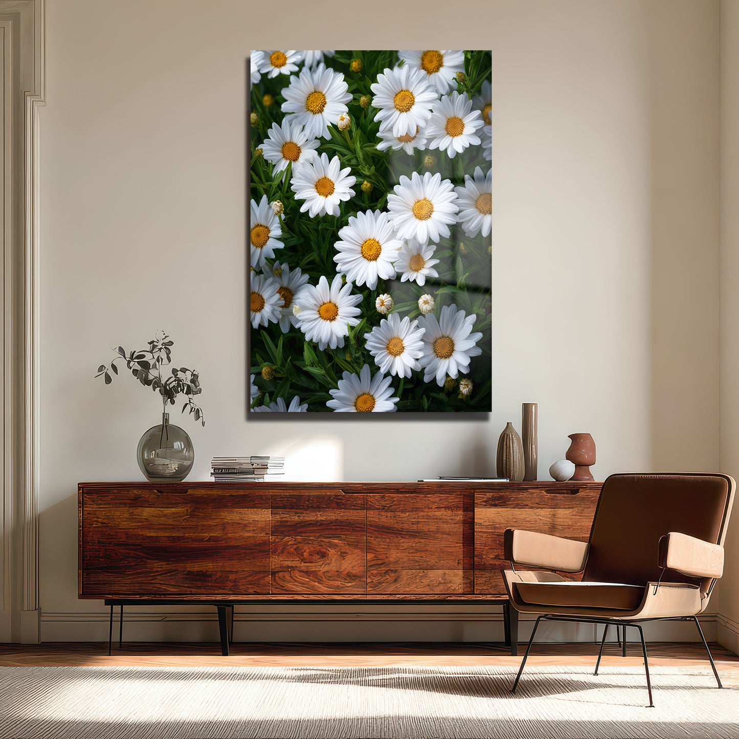 DEKORATİF DİKEY CAM TABLO - TT3385