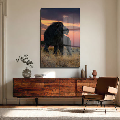 DEKORATİF DİKEY CAM TABLO - TT3457