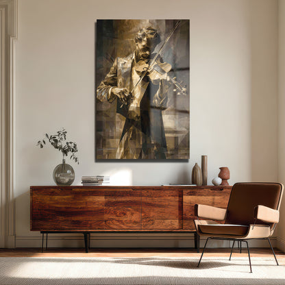 DEKORATİF DİKEY CAM TABLO - TT3458