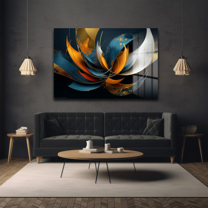 DEKORATİF YATAY CAM TABLO - TT3203