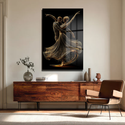 DEKORATİF DİKEY CAM TABLO - TT3340