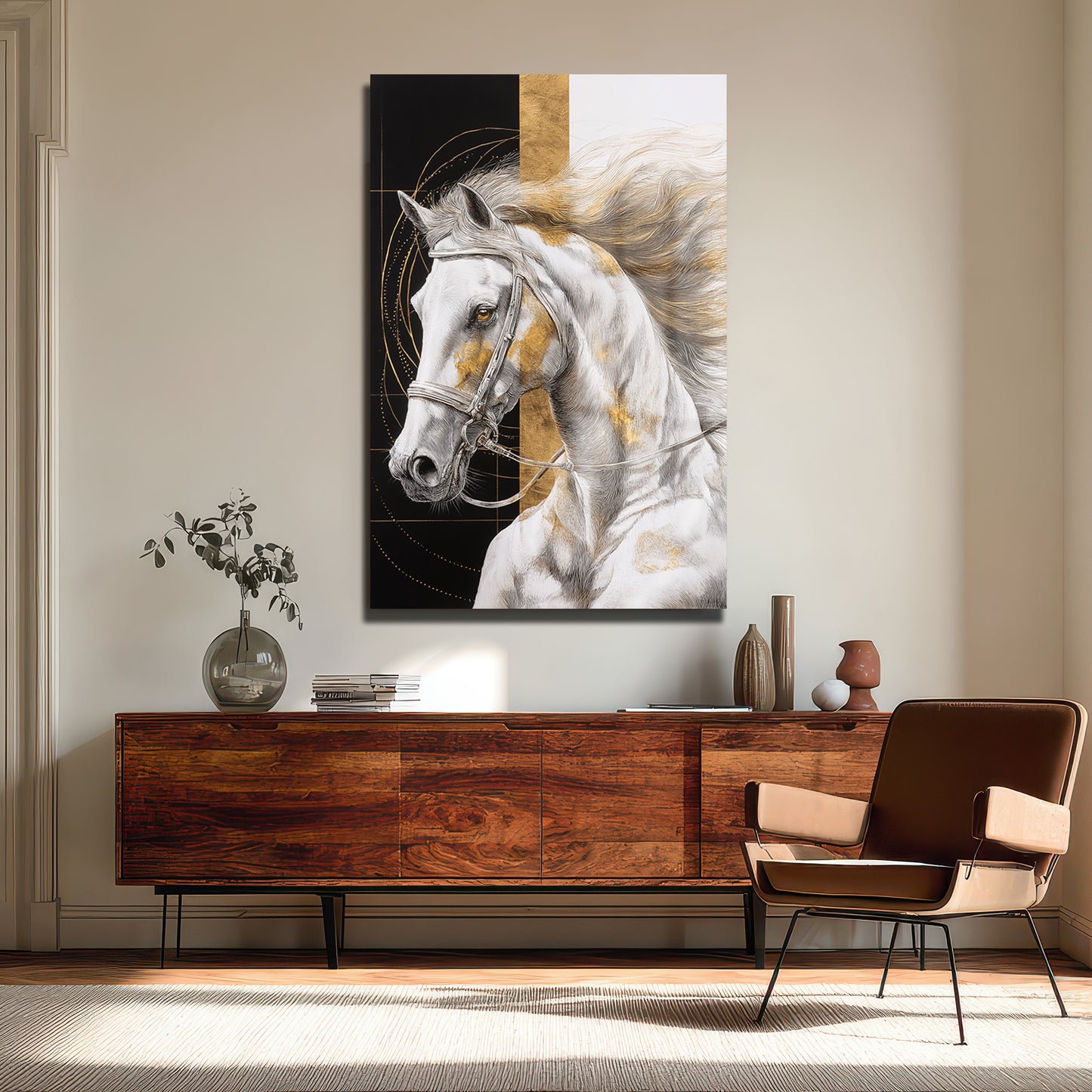 DEKORATİF DİKEY CAM TABLO - TT3461