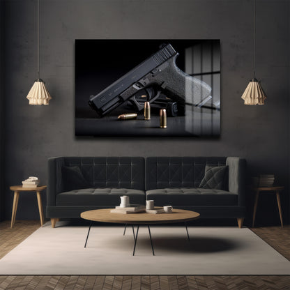 DEKORATİF YATAY CAM TABLO - TT3206