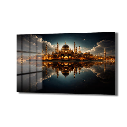 DEKORATİF YATAY CAM TABLO - TT3123