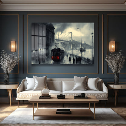 DEKORATİF YATAY CAM TABLO - TT2022