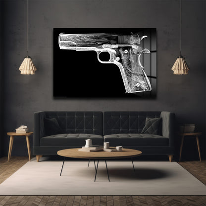 DEKORATİF YATAY CAM TABLO - TT3210