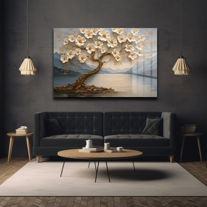 DEKORATİF YATAY CAM TABLO - TT3212