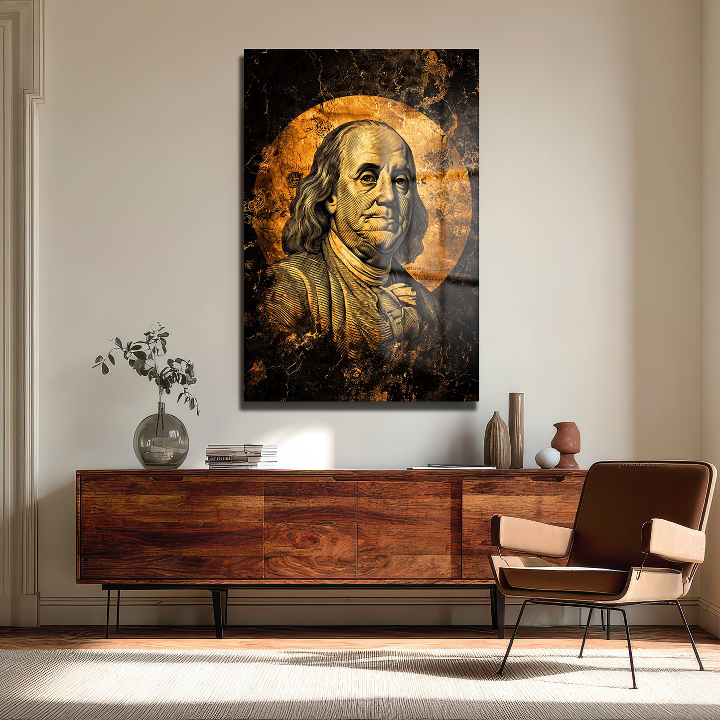 DEKORATİF DİKEY CAM TABLO - TT3397