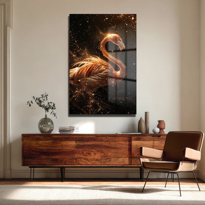 DEKORATİF DİKEY CAM TABLO - TT3468