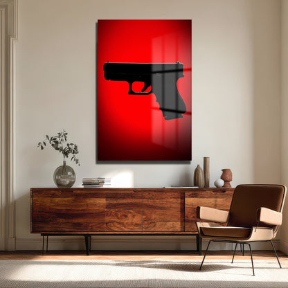 DEKORATİF DİKEY CAM TABLO - TT3351