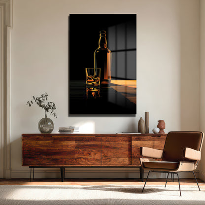 DEKORATİF DİKEY CAM TABLO - TT3353