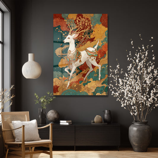 DEKORATİF DİKEY CAM TABLO - TT3437