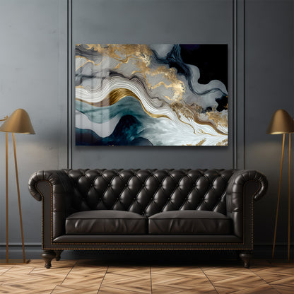 DEKORATİF YATAY CAM TABLO - TT2227