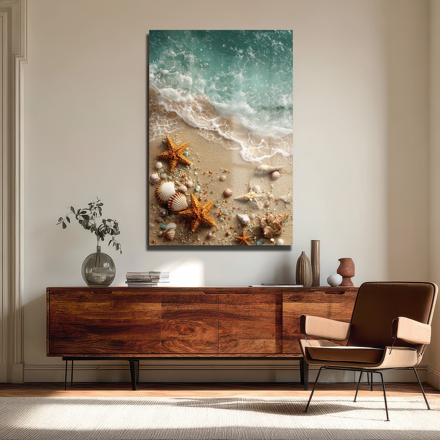 DEKORATİF DİKEY CAM TABLO - TT3403