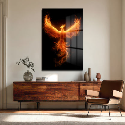 DEKORATİF DİKEY CAM TABLO - TT3475