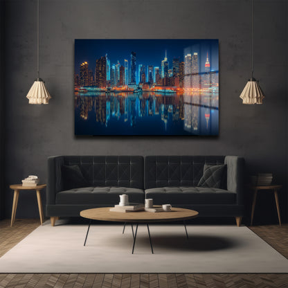 DEKORATİF YATAY CAM TABLO - TT3220