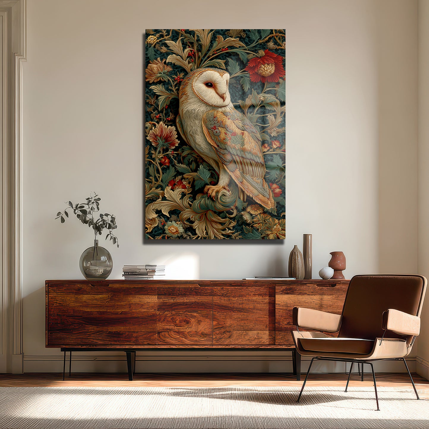 DEKORATİF DİKEY CAM TABLO - TT3476