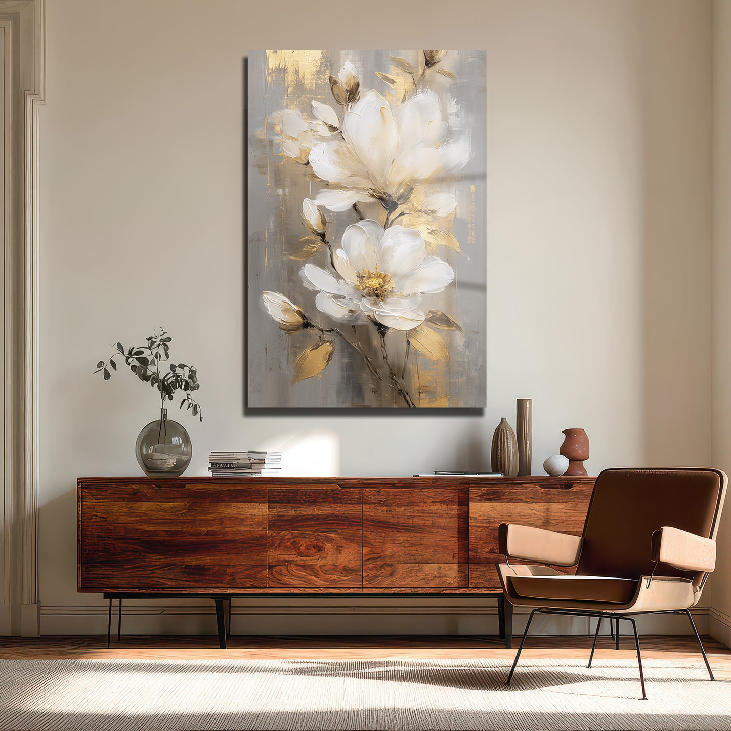 DEKORATİF DİKEY CAM TABLO - TT3406