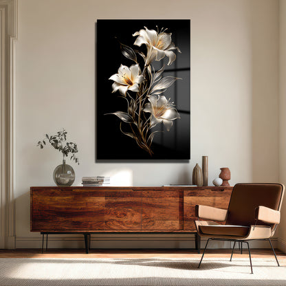 DEKORATİF DİKEY CAM TABLO - TT3410