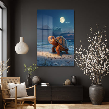 DEKORATİF DİKEY CAM TABLO - TT3438