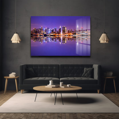 DEKORATİF YATAY CAM TABLO - TT3228