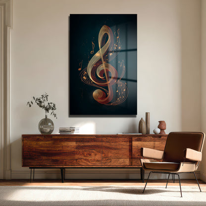 DEKORATİF DİKEY CAM TABLO - TT3485