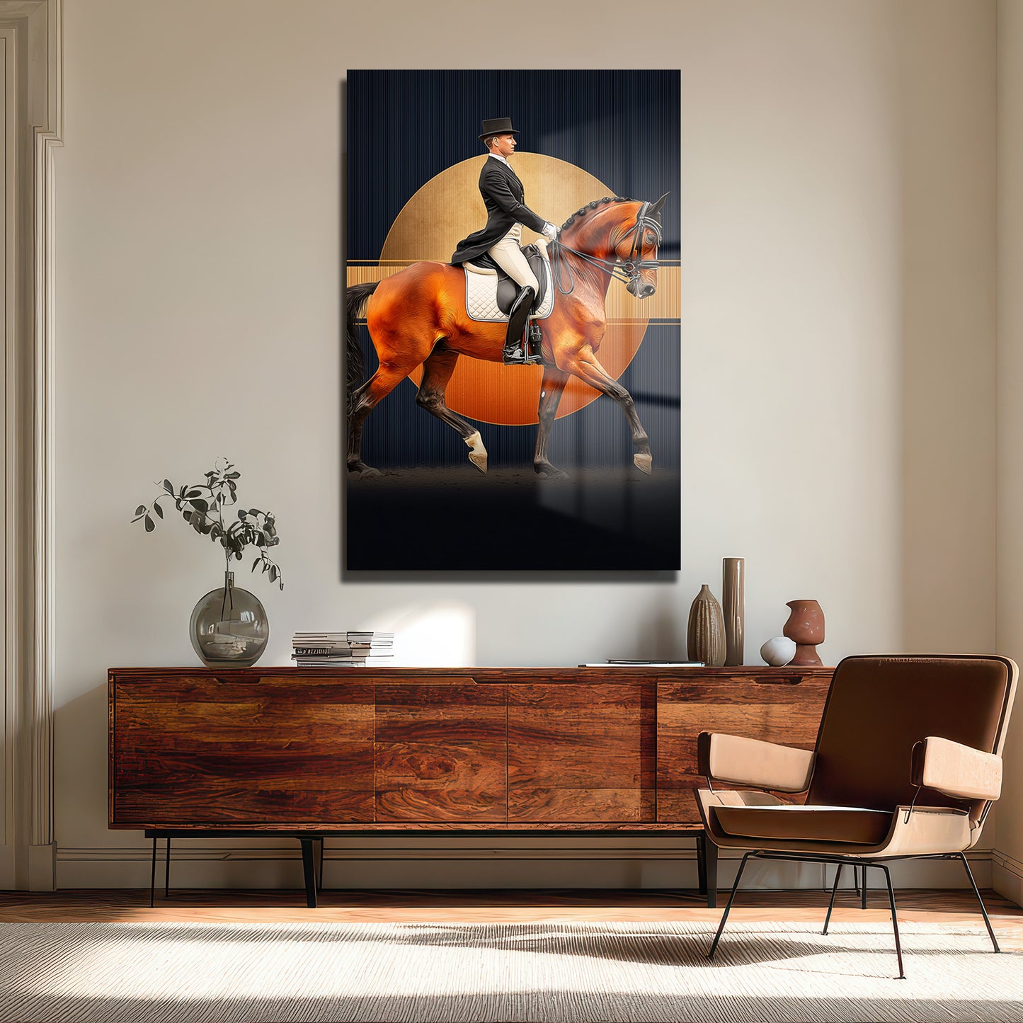 DEKORATİF DİKEY CAM TABLO - TT3416