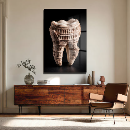 DEKORATİF DİKEY CAM TABLO - TT3417