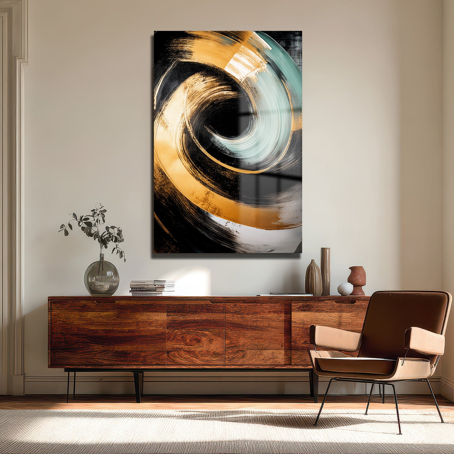 DEKORATİF DİKEY CAM TABLO - TT3420