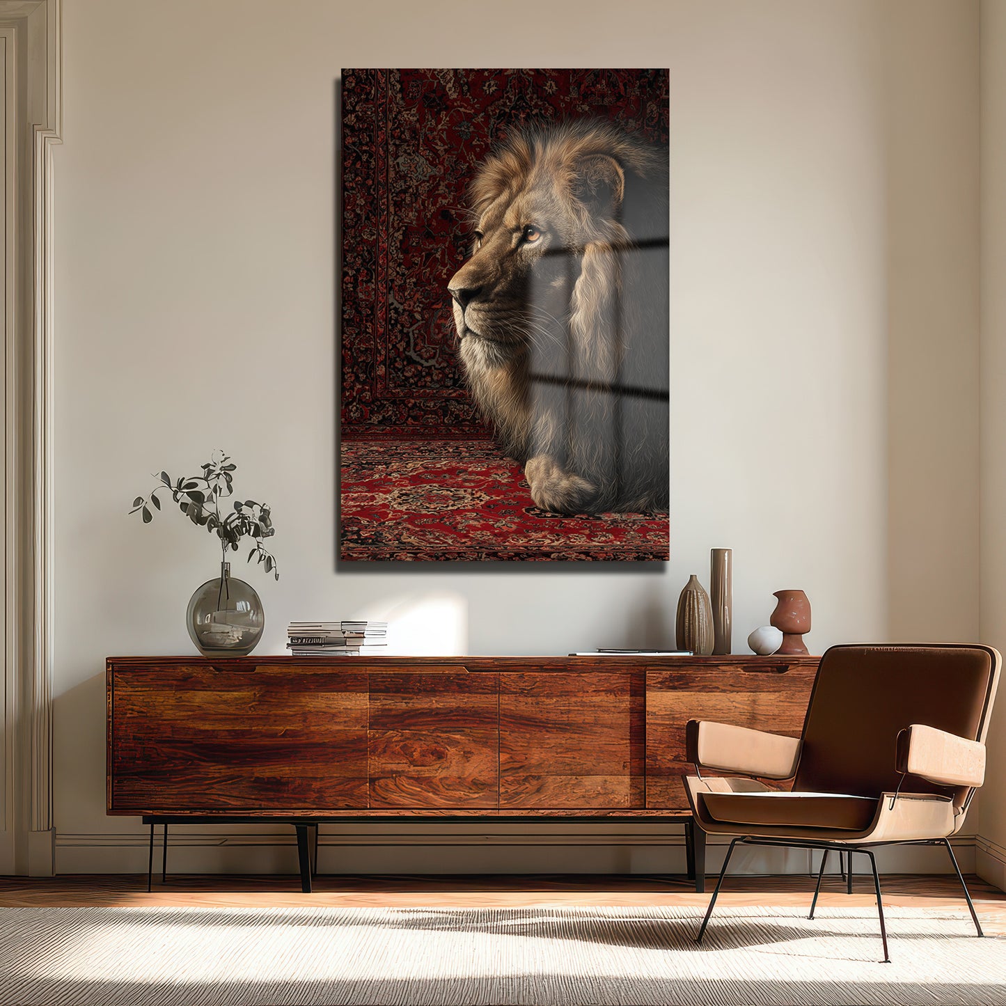 DEKORATİF DİKEY CAM TABLO - TT3491