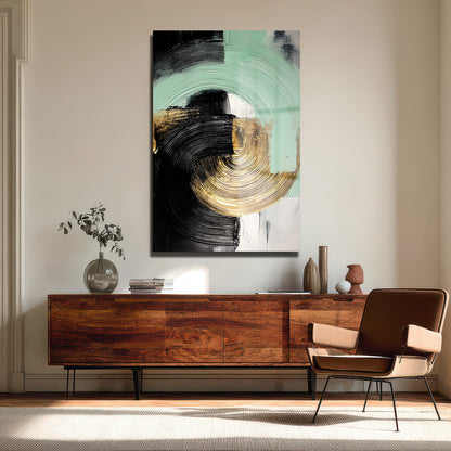 DEKORATİF DİKEY CAM TABLO - TT3421